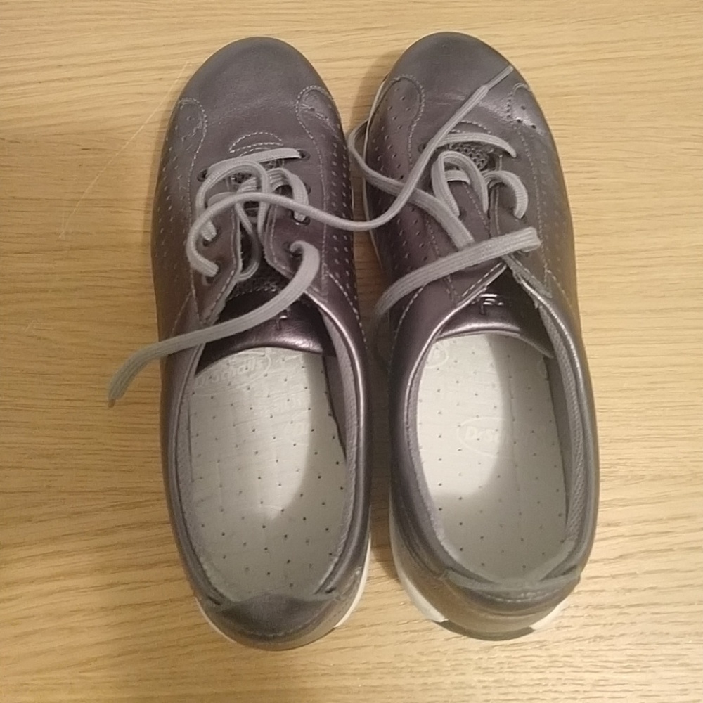 Dansko Silver metallic sneakers